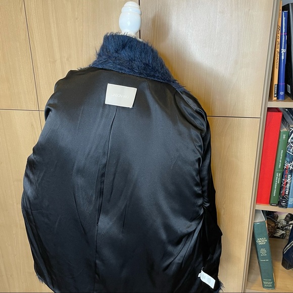 Jason Wu 🚩Host Pick 🚩 navy blue mohair jacket - Picture 10 of 10